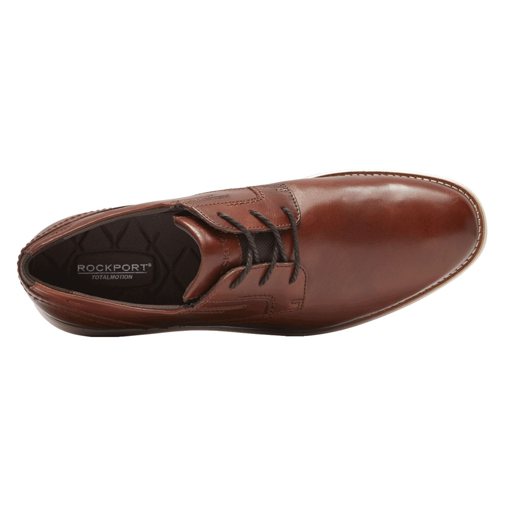 Rockport Pen Sko Herre Brune - Total Motion Sport Plain Toe - ZAOM97824